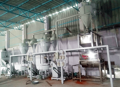 Automatic Three Stage Chilli Grinder Machines