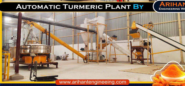 Automatic Turmeric Processing Plant