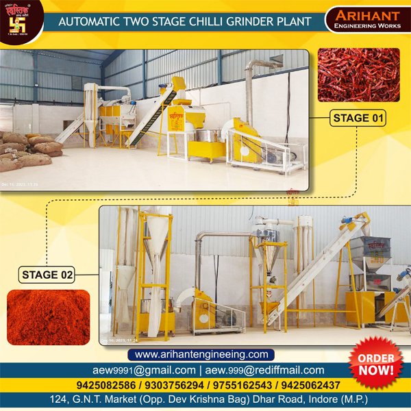 automatic-two-stage-chilli-grinder-plant