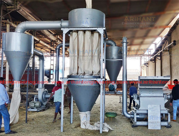 Automatic Rice Husk Grinder Machine