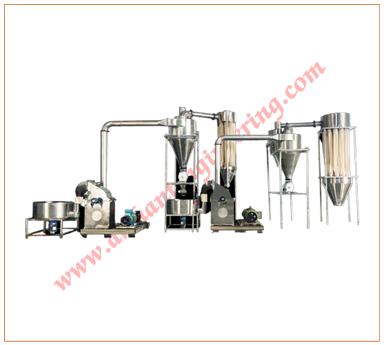 two stage coriander grinder machine