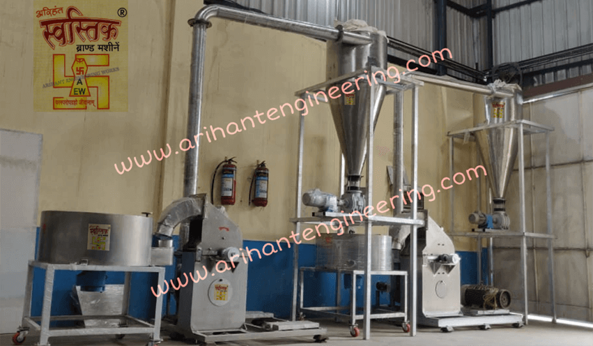 Two Stage SS 304 Chilli Grinder Coriander Grinder Machines Two Stage SS 304 Chilli Grinder Coriander Grinder Machines